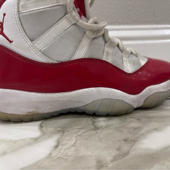 Kids Red and White Sneakers - Picture 1 of 5